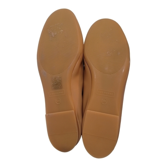 Everlane The Day Loafer in Caramel 10.5 Like New Modern Italian Leather Cushion - Picture 9 of 11